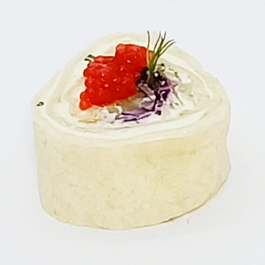 Maki wrap chèvre, chou rouge et cranberries 