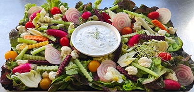planche de crudités